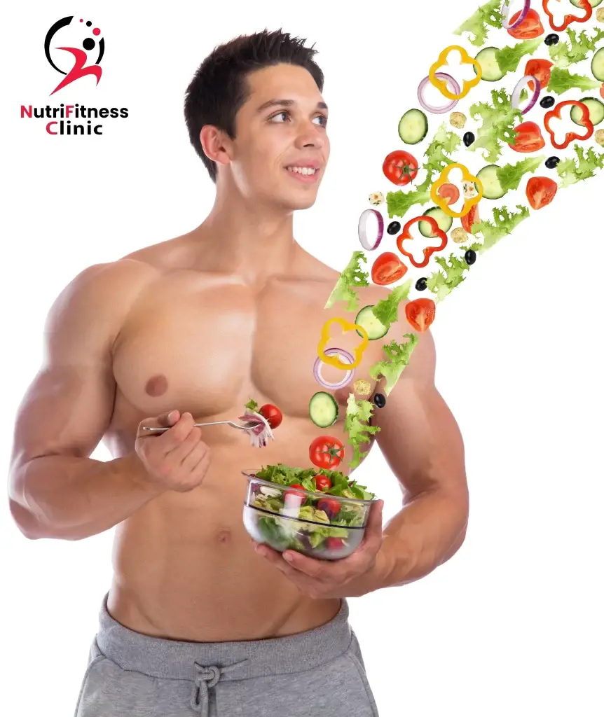 نظام غذائي للتنشيف وبناء العضلات